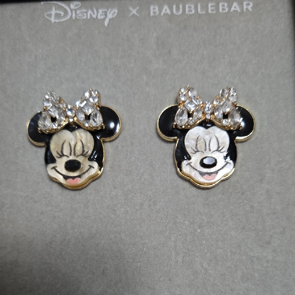 Disney x BaubleBar Minnie Mouse Earrings